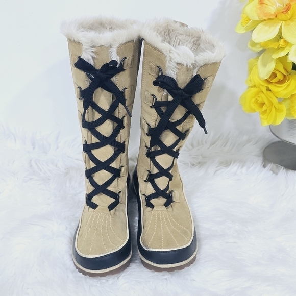 Sorel Women's TIVOLI II US10 Chestnut Suede Lined Faux Fur Winter Snow B… - Picture 17 of 17